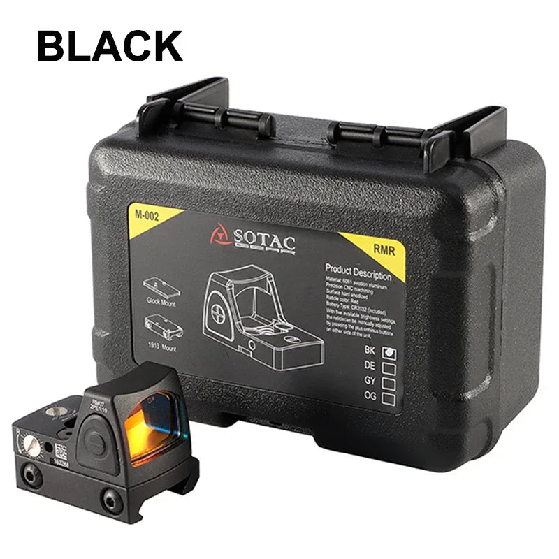 Bestsight Mini MR Red Dot Sight For Airsoft Rifle Tactical