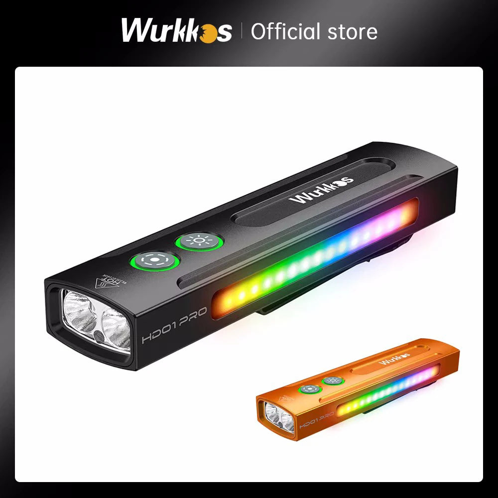 Wurkkos Rechargeable Flat EDC Flashlight With Green Beam UV LED