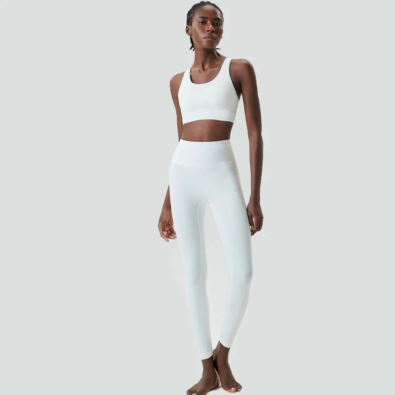 COZOKCN Women Yoga Set Breathable Quick Dry Sportswear