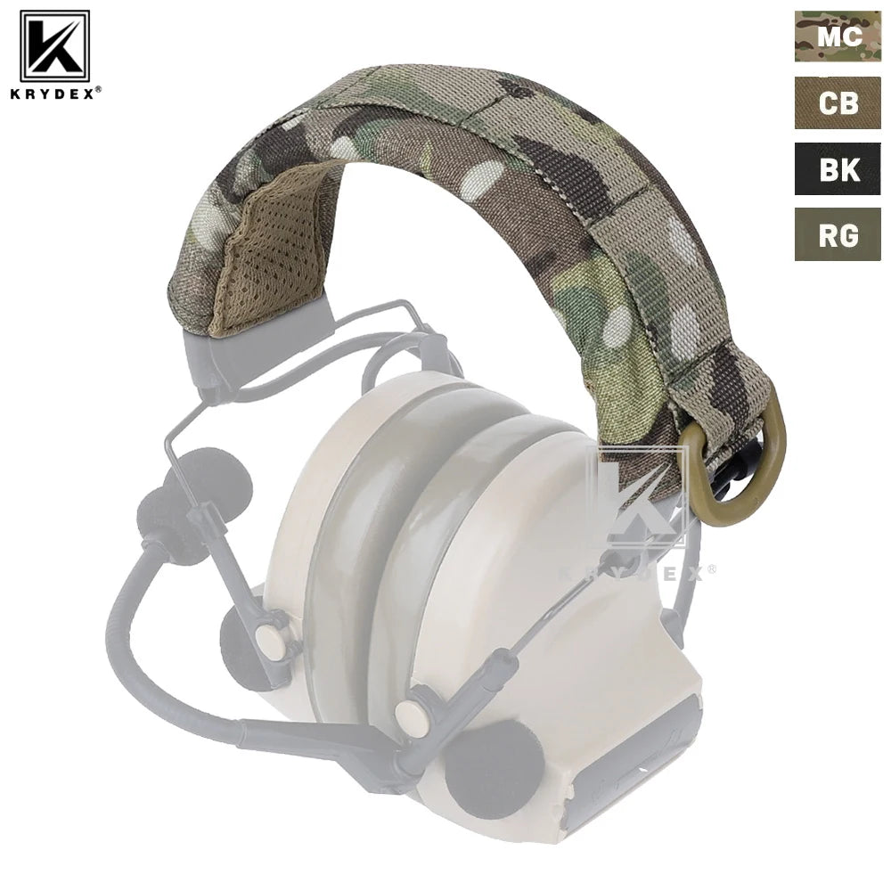 KRYDEX Modular Headphone Protection Cover For Tactical Earmuff Headset Stand
