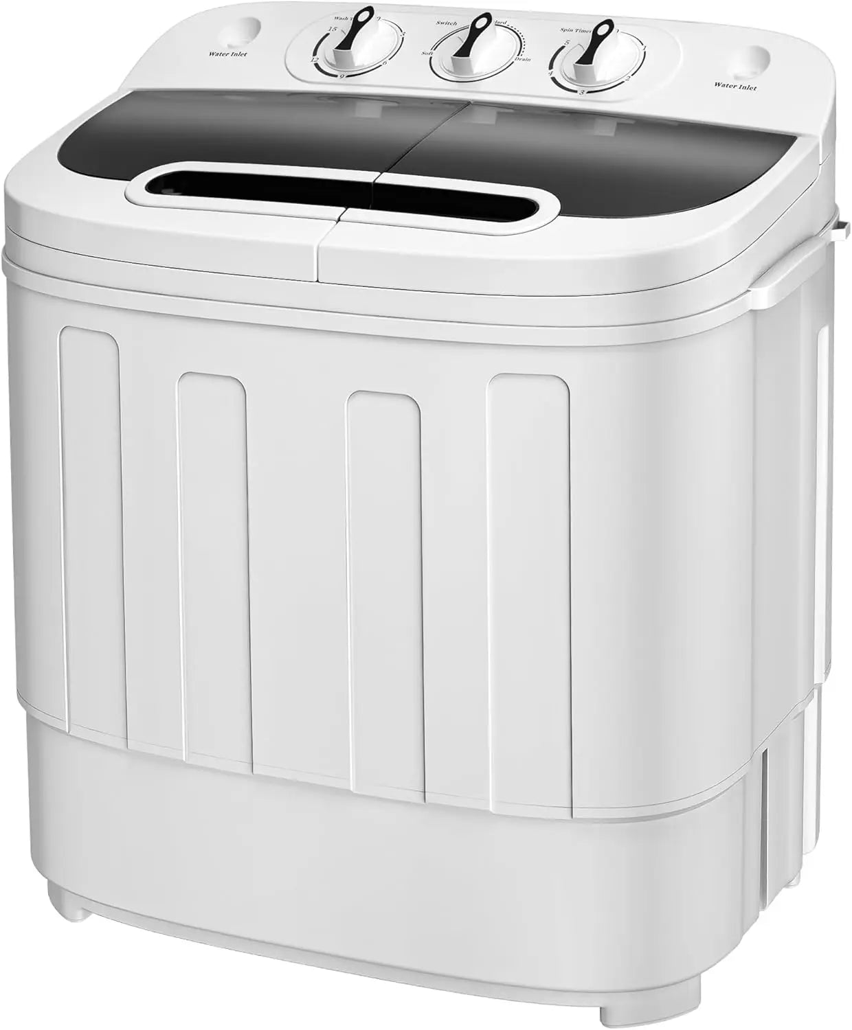 Compact Mini Twin Tub Washing Machine 13lbs Capacity