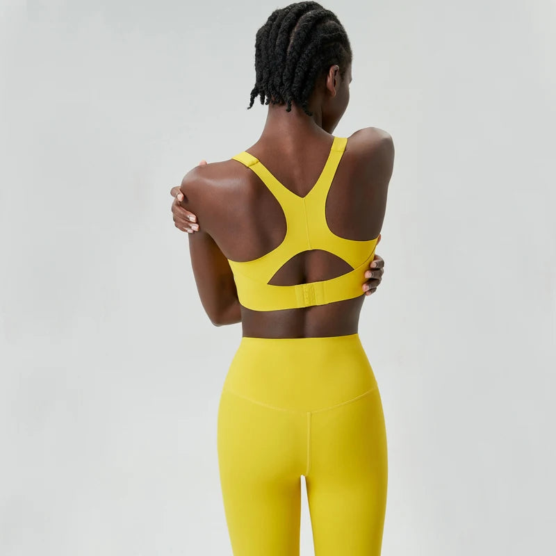 COZOKCN Women Yoga Set Breathable Quick Dry Sportswear