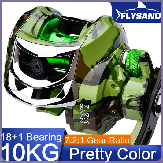 Bait casting Reel 18+1 Ball Bearings