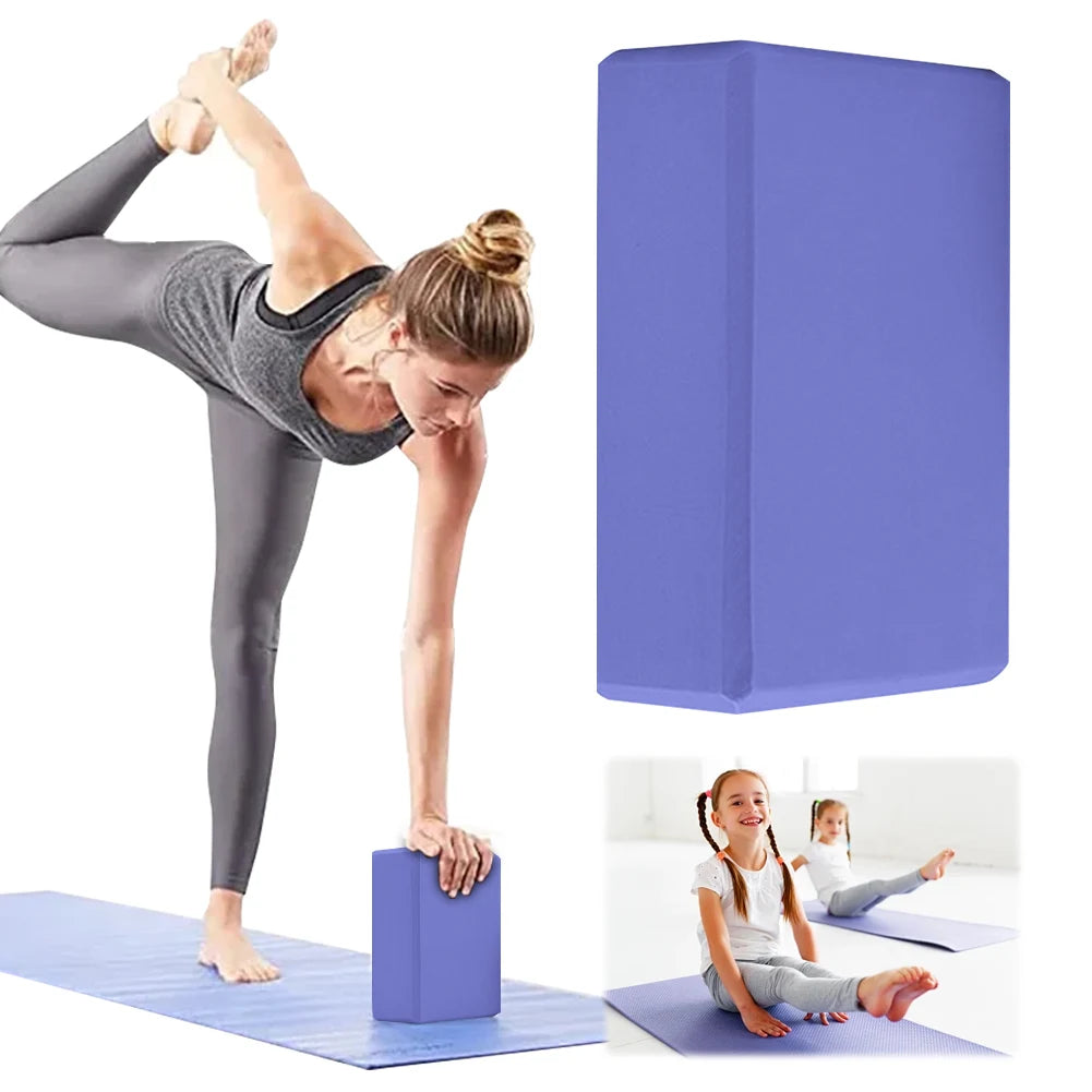 JOCESTYLE EVA Yoga Block High Density Moistureproof For Yoga Pilates