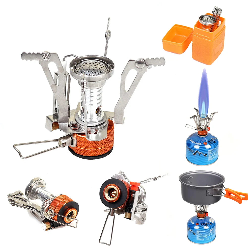 Portable Camping Cookware, Travel Cutlery Utensils