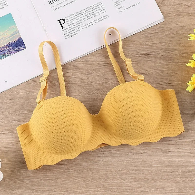 CN Seamless Push Up Bra For Women Convertible Straps