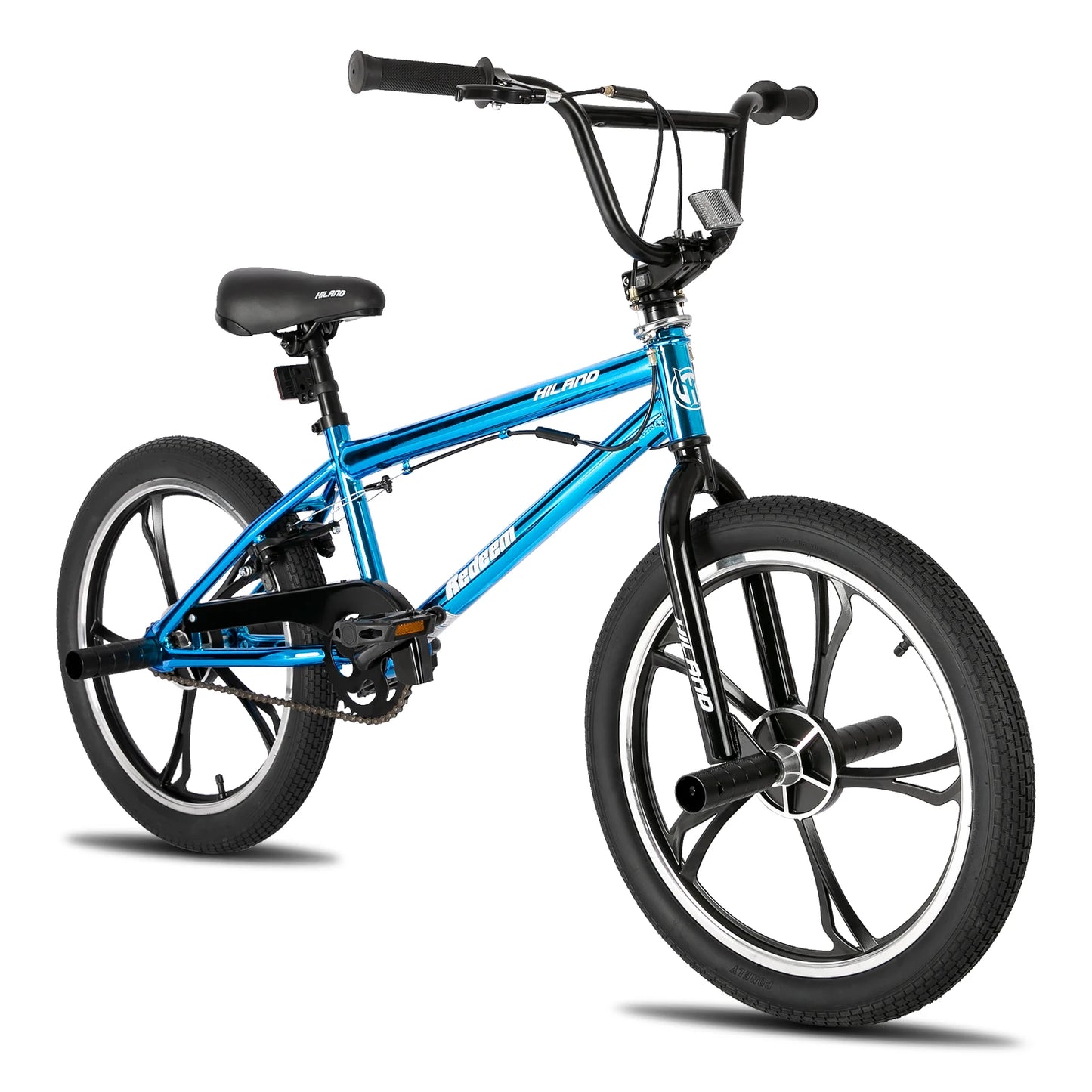 Hiland Kids BMX Bike Freestyle 360 Degree Rotor Pegs