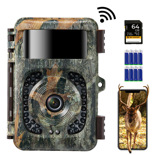 Hign-concerned 4K WiFi Trail Camera 48MP Game Camera