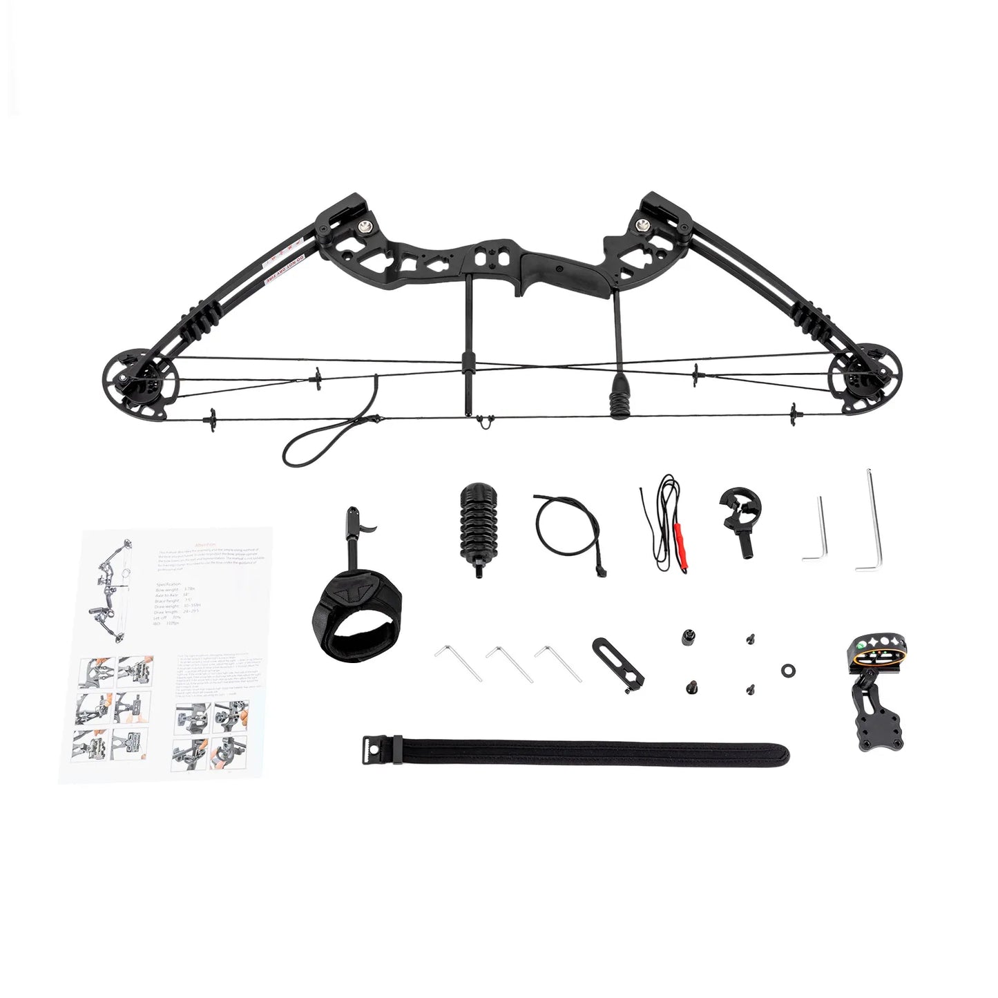 Bow w/ 12x Arrows Set Right Hand