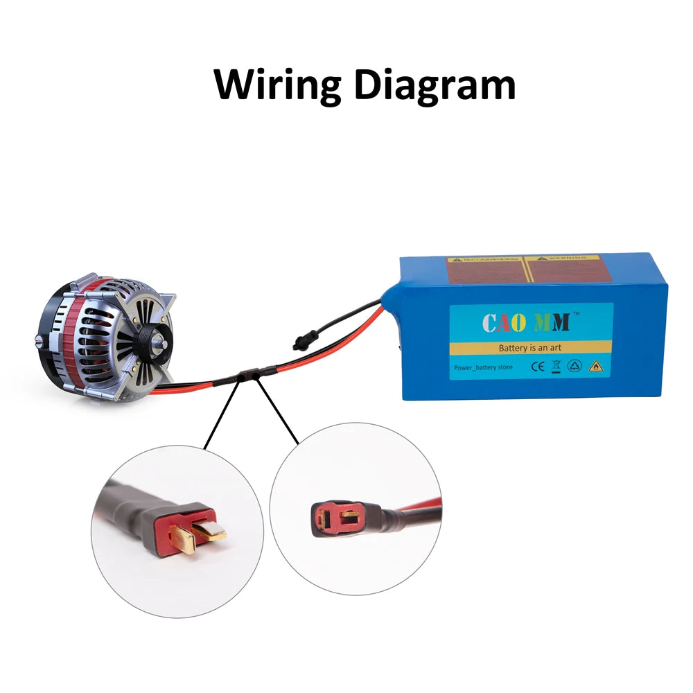 36V 10Ah Lithium Battery Pack for Electric Bike Scooter