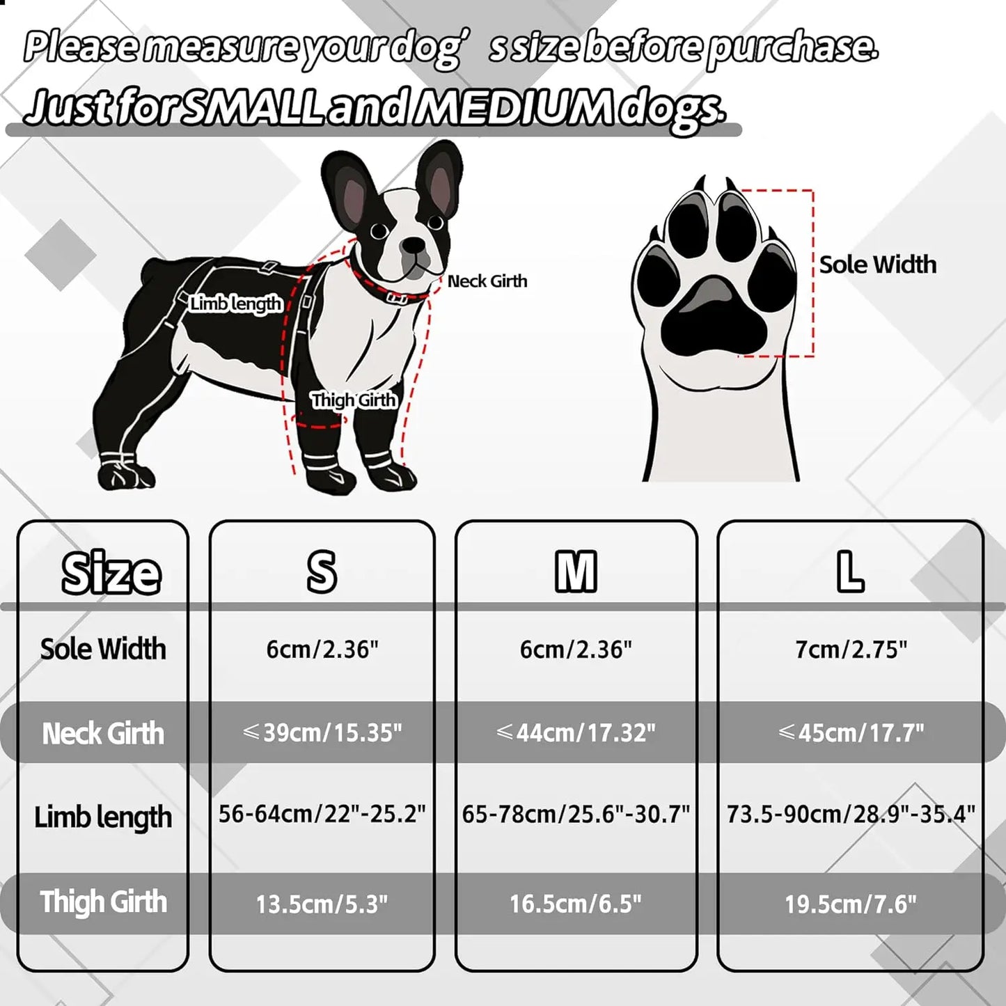 Dog Boot Leggings With Suspender Straps Waterproof For Outdoor Walking