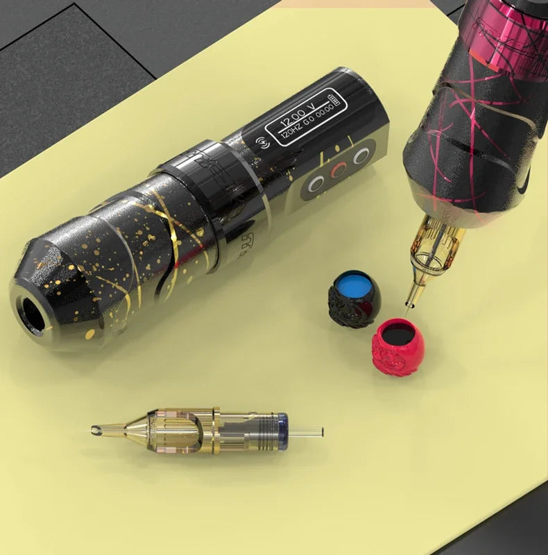 Fluk Max Wireless Permanent Makeup Tattoo Machine Dual Battery